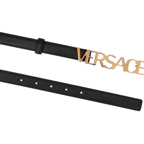 VERSACE Logo Belt Size 85 - Picture 3 of 8